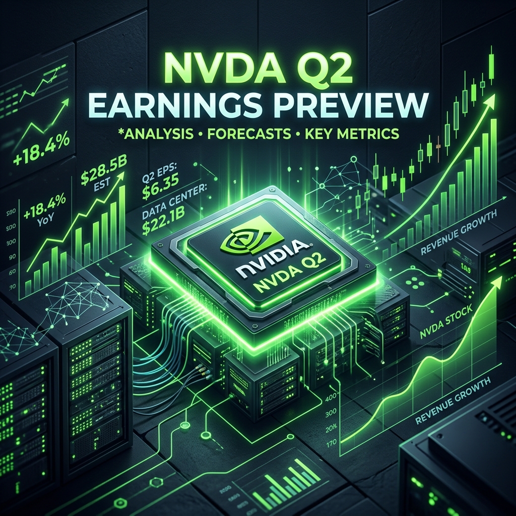 8월 26일 엔비디아(NVDA) 2분기 실적 프리뷰: 전 세계 AI 인프라의 운명을 쥔 최대 분수령